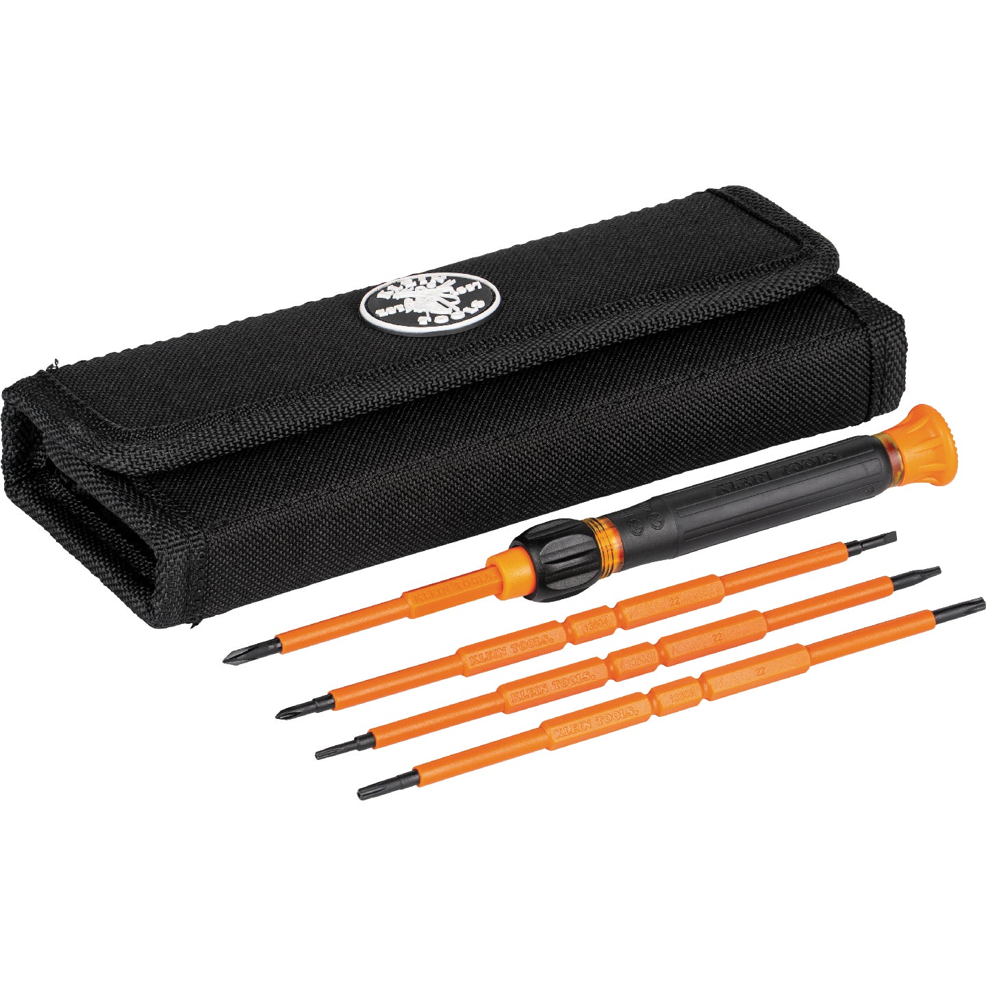 Set de șurubelnițe de precizie izolate 8 în 1 cu carcasă